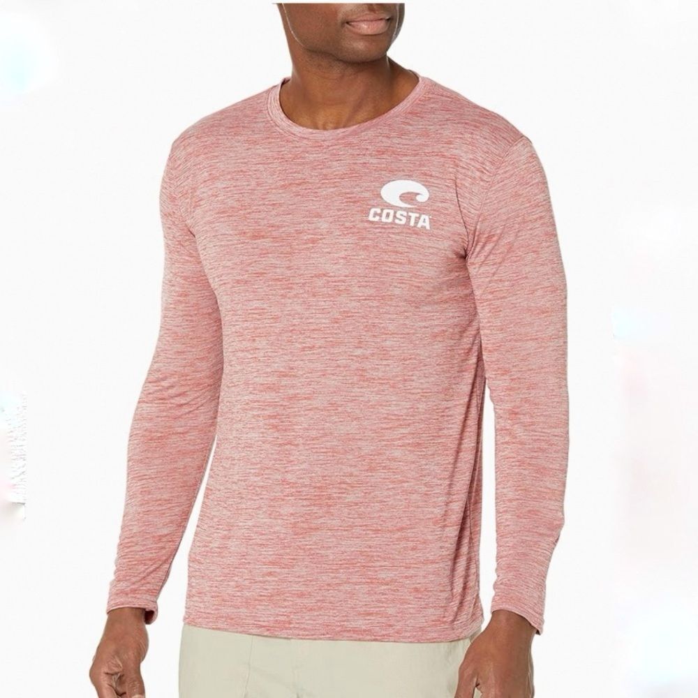 Costa Del Mar Men's Tech Angler Swordfish Long Sleeve Tee